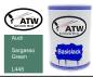 Preview: Audi, Sargasso Green, L445: 500ml Lackdose, von ATW Autoteile West.